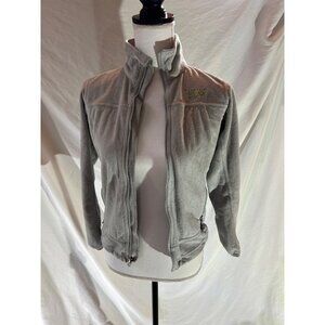 Mountain Hardwear Womens XS Grey Fleece Jacket
